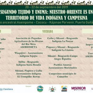 Encuentro Interétnico en Puerto Gaitán, Meta