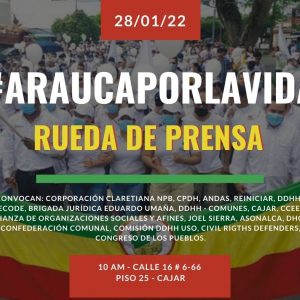 COLOMBIA ABRAZA AL PUEBLO ARAUCANO: Lucha por la paz y la convivencia en el territorio.