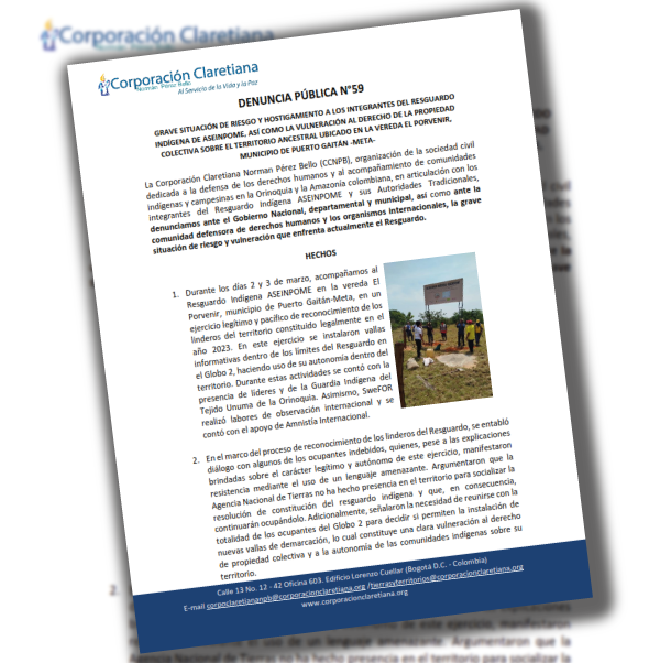 DENUNCIA PÚBLICA No. 59