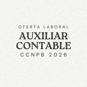 OFERTA LABORAL AUXILIAR CONTABLE 2026