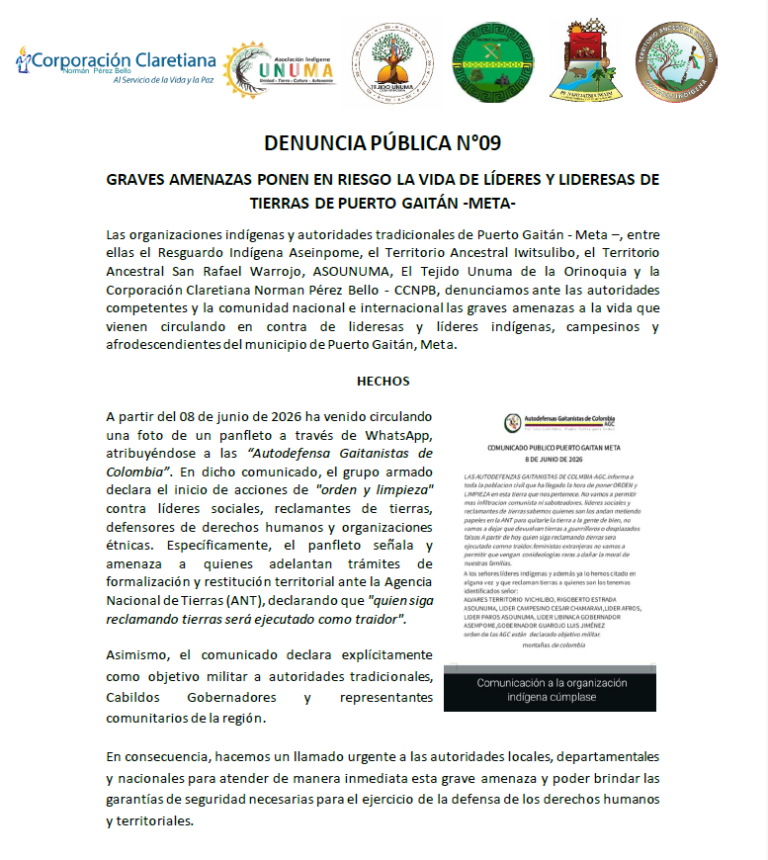 DENUNCIA PÚBLICA N°09
